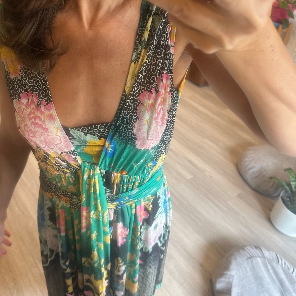 Etro Vintage Floral Dress